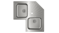 Кухонная мойка ANGULAR 2B POLISHED