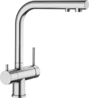 Смеситель с подключением фильтра FONTAS II PVD Steel 525138