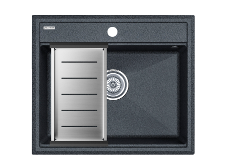 Комплкет: Мойка STEPIA 60 + коландер ADVANCE PM115951-DG+A375-BS
